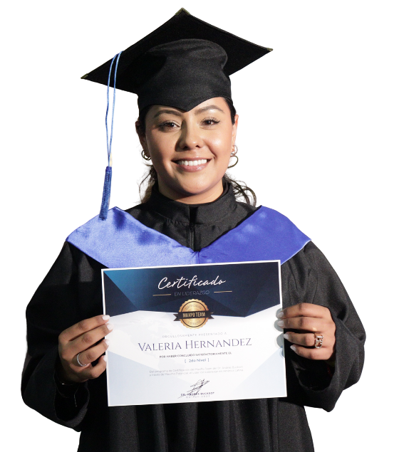 Alumno egresado de la certificación de liderazgo de Maxpo Team de Maximo Potencial